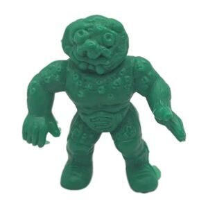 Weird Balls Figure Flyweight Wrestler Brain Ball Green TMAC 1986 SKU324